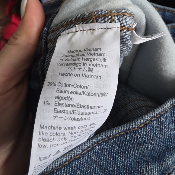 Madewell Stovepipe Straight Denim Jean Sz 28 - Picture 6 of 6